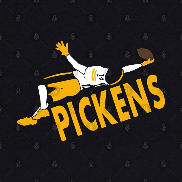 Pickens 14, Pittsburgh Steel City Football by FanSwagUnltd